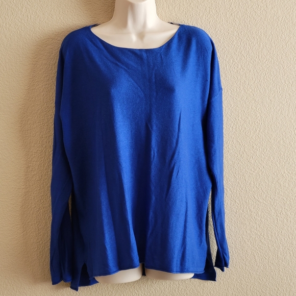 Lightweight royal blue sweater XXL - Picture 2 of 4